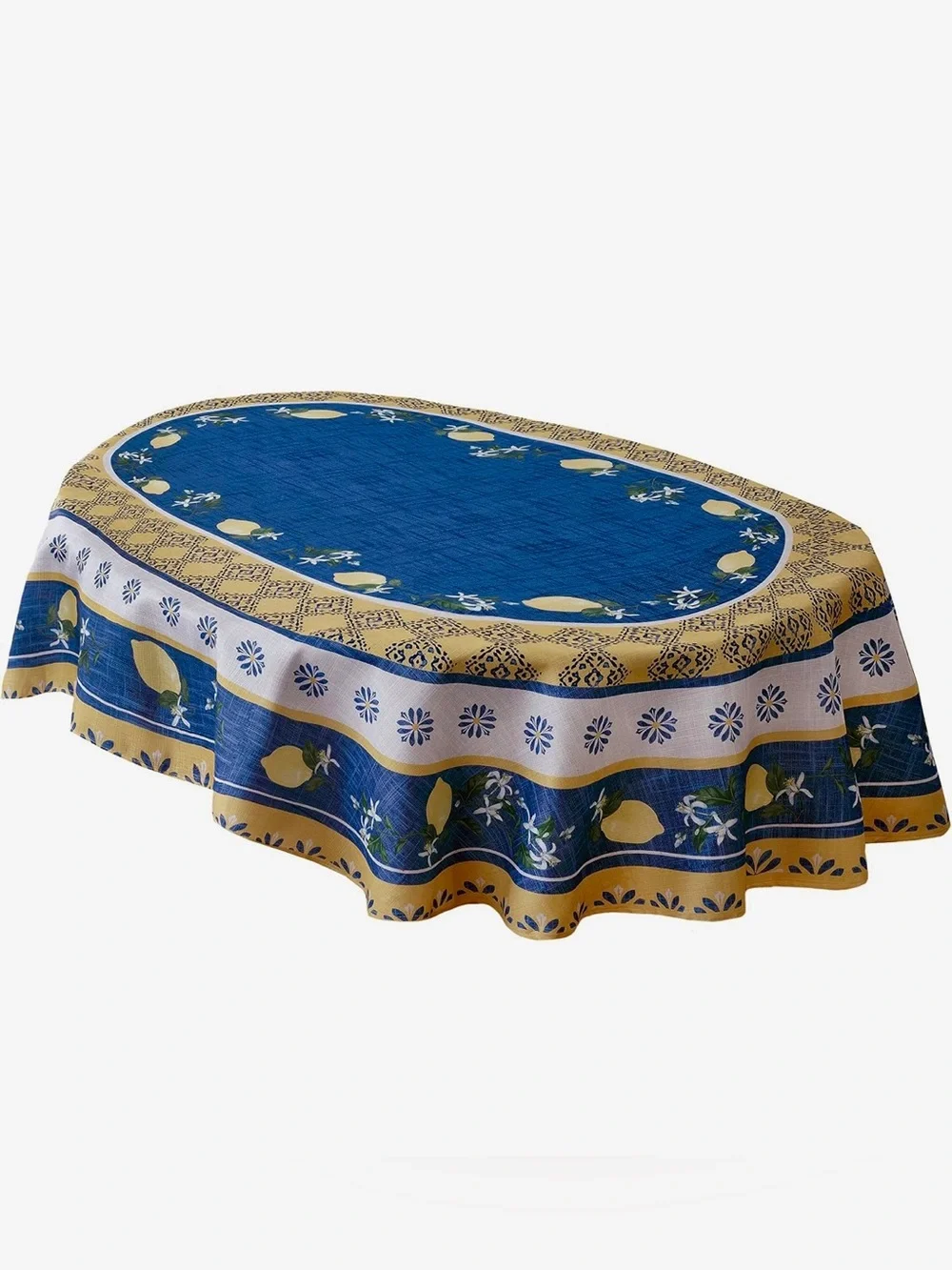 Oval Fabric Tablecloth